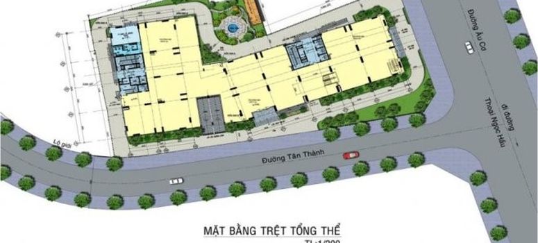 Master Plan of Âu Cơ Tower - Photo 1