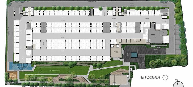 Master Plan of ไลฟ์ สาทร เซียร์รา - Photo 1