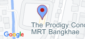 Map View of The Prodigy MRT Bangkhae