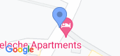 地图概览 of Veloche Apartment