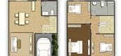Unit Floor Plans of Pruksa Town Ratchapruk