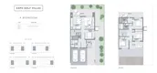 Unit Floor Plans of Expo Golf Villas