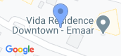 Map View of Vida Residences Sky Collection