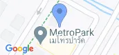 Map View of Metro Park Sathorn Phase 1