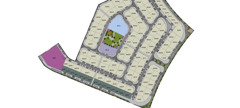 Master Plan of Naseem Residence at Tilal City - Photo 1