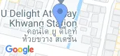 Map View of U Delight at Huay Kwang Station