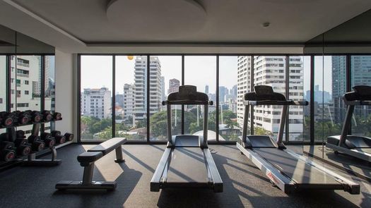 3D视图 of the Communal Gym at Circle rein Sukhumvit 12