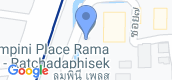 Map View of Lumpini Place Rama4-Ratchadaphisek