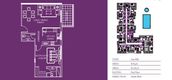 Plans d'étage des unités of Azizi Tulip Residence