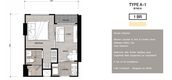 Unit Floor Plans of Niche Mono Charoen Nakorn