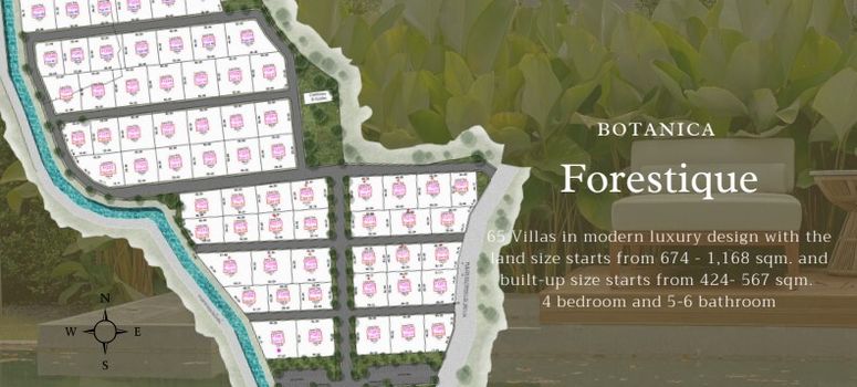 Master Plan of Botanica Forestique - Photo 1