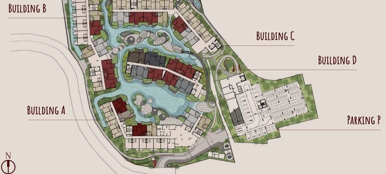 Master Plan of เดอะ ไทเทิล อาร์ทริโอ บางเทา - Photo 1