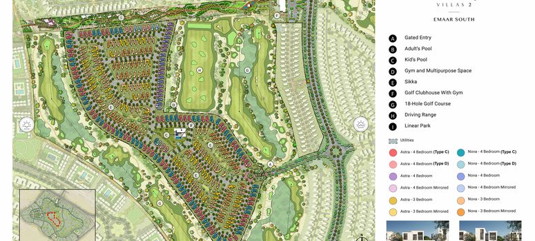 Master Plan of Fairway Villas 2 - Phase 2 - Photo 1