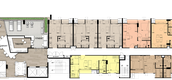 Планы этажей здания of The Teak Sukhumvit 39