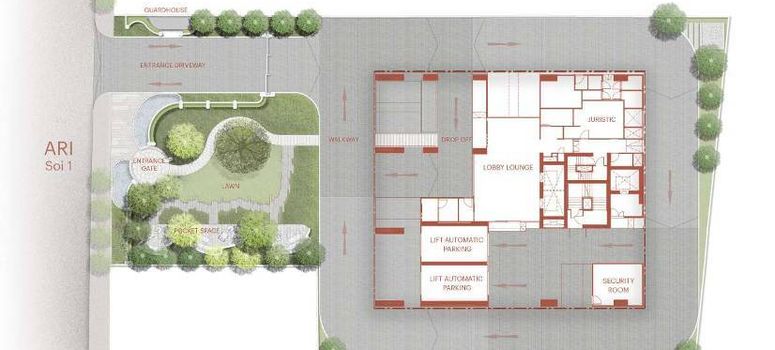 Master Plan of เวีย อารีย์ - Photo 1