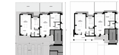 Plans d'étage des unités of Al Khaleej Village