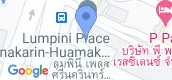 地图概览 of Lumpini Place Srinakarin