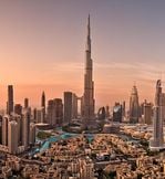 Vue sur la ville de Dubaï