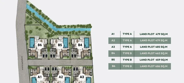 Master Plan of Sinara Pool Villas - Photo 1