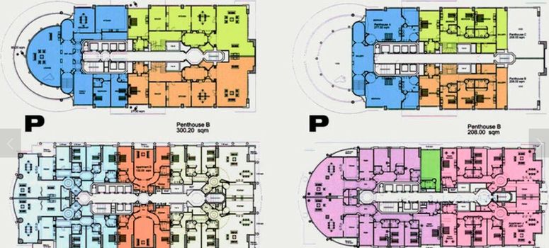 Master Plan of Blue Tower - Photo 1