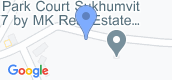Map View of Park Court Sukhumvit 77