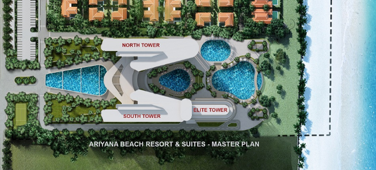 Master Plan of Ariyana Beach Resort & Suites - Photo 1