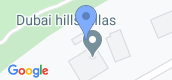 Map View of Dubai Hills Grove 