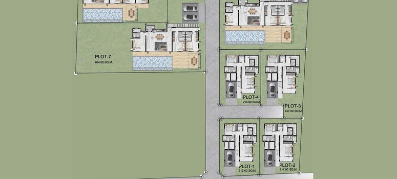 Master Plan of สันติ ปุระ - Photo 1