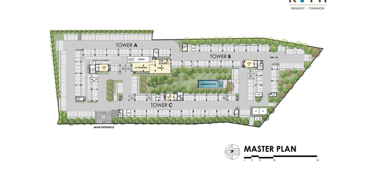 Master Plan of เสนา คิทท์ รังสิต-ติวานนท์ - Photo 1