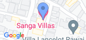 地图概览 of Sanga Villas