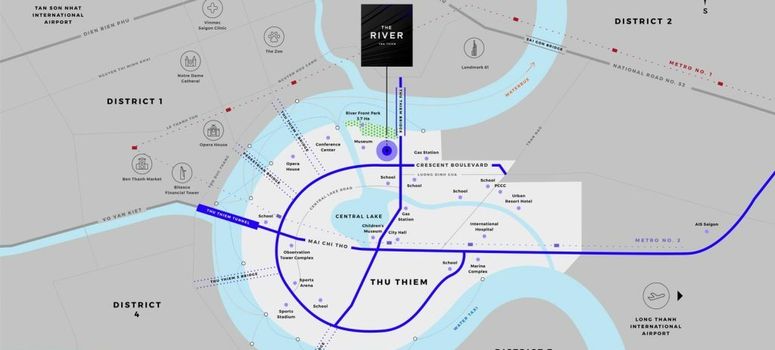 Master Plan of The River Thu Thiem - Photo 4