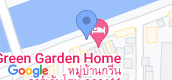 Map View of Green Garden Home Klong 11 