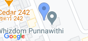 地图概览 of Whizdom Punnawithi Station