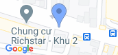 Karte ansehen of Căn hộ RichStar