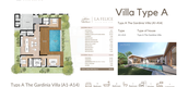 Unit Floor Plans of La Felice Hua Hin