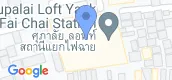 地图概览 of Supalai Loft Yaek Fai Chai station