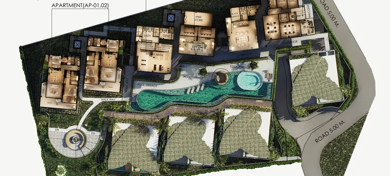 Master Plan of Ficus Residence The Leaf Collection - Photo 1