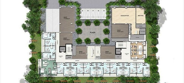 Master Plan of สยาม โอเรียนทอล พลาซ่า - Photo 1