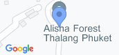 Map View of Alisha Forest Thalang Phuket
