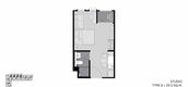 Поэтажный план квартир of Aspire Asoke-Ratchada