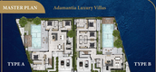 Генеральный план of The Adamantia Villas