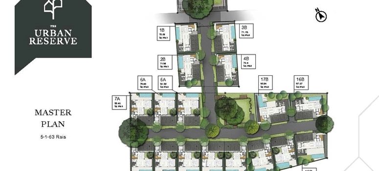 Master Plan of ดิ เออเบิร์น รีเซิร์ฟ - Photo 1