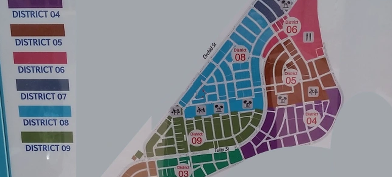 Master Plan of Jumeirah Village Triangle - Photo 1
