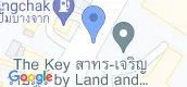 地图概览 of The Key Sathorn-Charoenraj