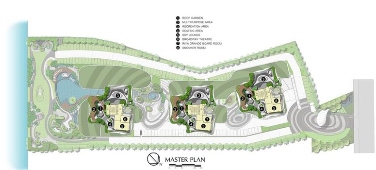 Master Plan of Supalai Riva Grande - Photo 3