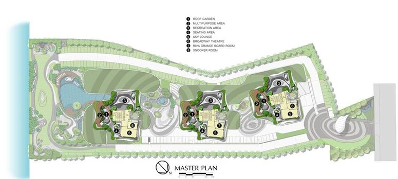 Master Plan of ศุภาลัย ริวา แกรนด์ - Photo 3