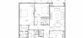 Поэтажный план квартир of Qamar 9