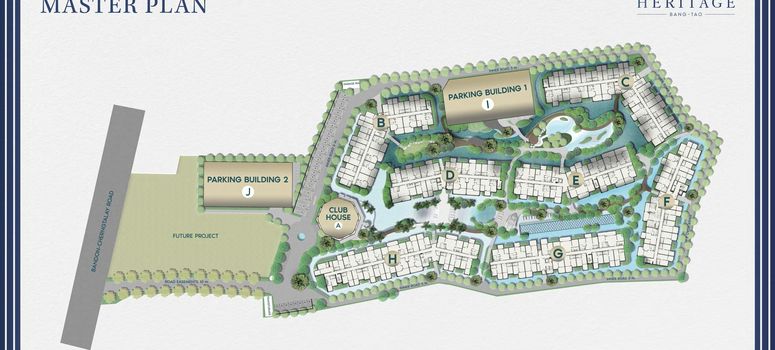 Master Plan of เดอะ ไตเติ้ล เฮอริเทจ บางเทา - Photo 1