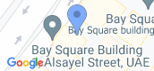 عرض الخريطة of Bay Square Building 2