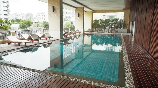 3D Walkthrough of the Communal Pool at Prime Mansion Sukhumvit 31